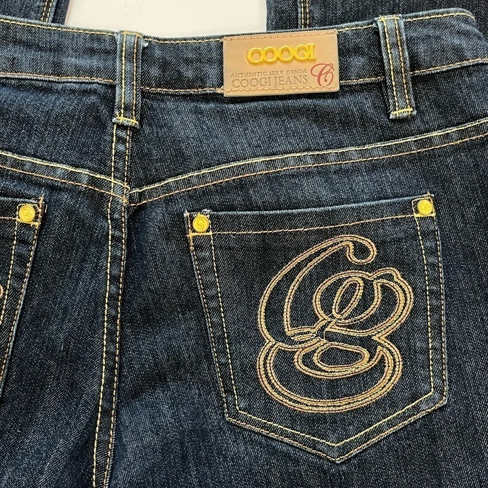 Coogi Dark Wash Embroidered Jeans Size 11/12